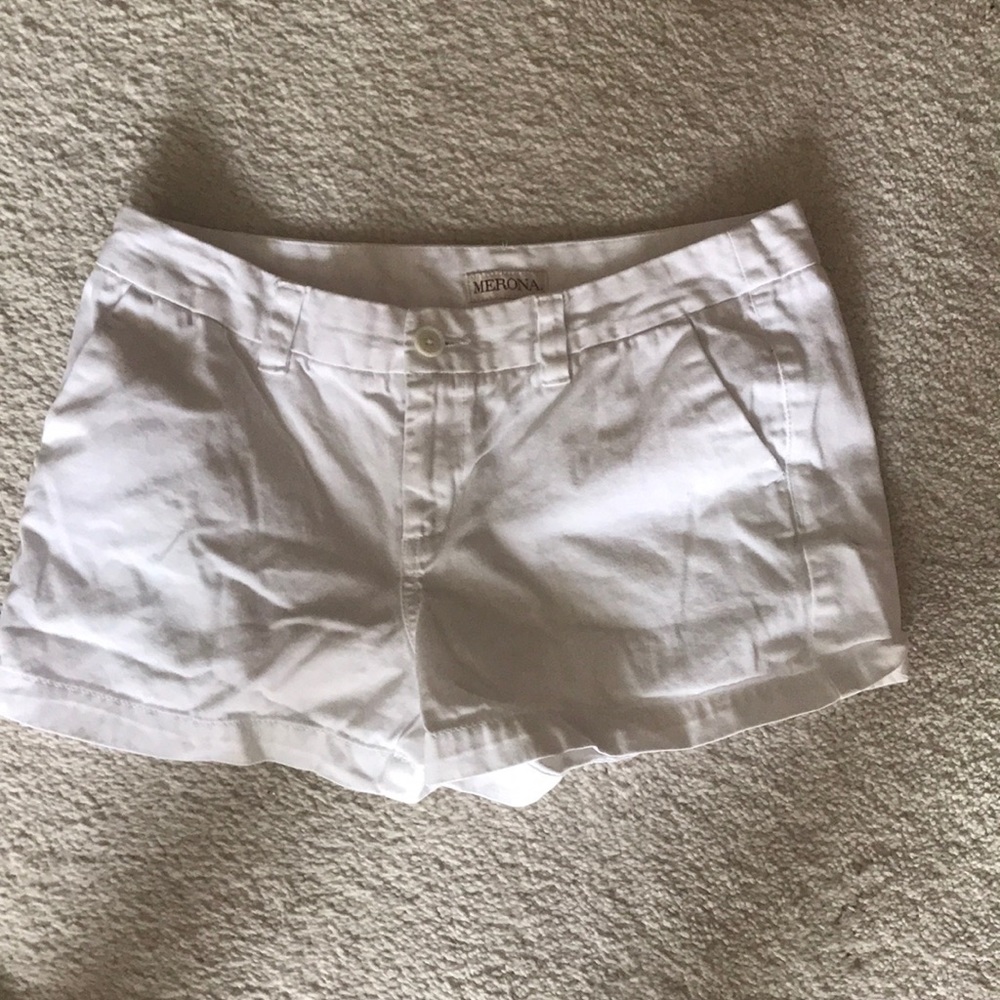 White shorts